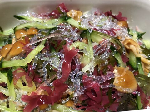 プチプチ食感海藻サラダ
